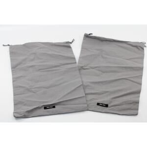 100% Authentic Set of 2 MIU MIU Handbag Shoes Dust Bag Drawstring 13" x 9"